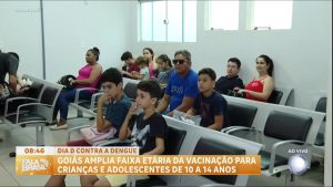 Read more about the article Faixa etária de vacinação contra dengue é ampliada em Goiás após baixa procura pelo imunizante