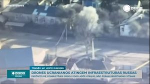 Read more about the article Drones ucranianos incendeiam depósito de combustíveis na Rússia