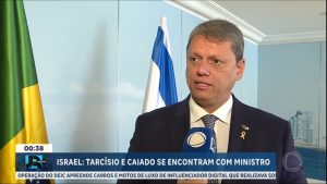 Read more about the article Tarcísio e Ronaldo Caiado se encontram com ministro das relações exteriores de Israel