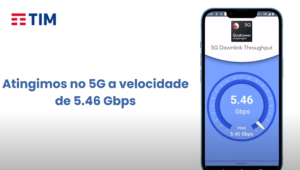 Read more about the article TIM Brasil define novo recorde das Américas em teste de velocidade 5.5G