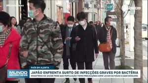 Read more about the article Japão enfrenta surto de infecções graves por bactéria