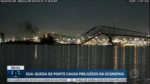 Read more about the article Queda de ponte nos EUA causa prejuízos na economia