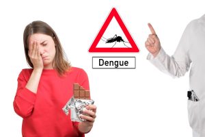 Read more about the article Quem está com dengue pode comer chocolate? Saiba o que pode acontecer